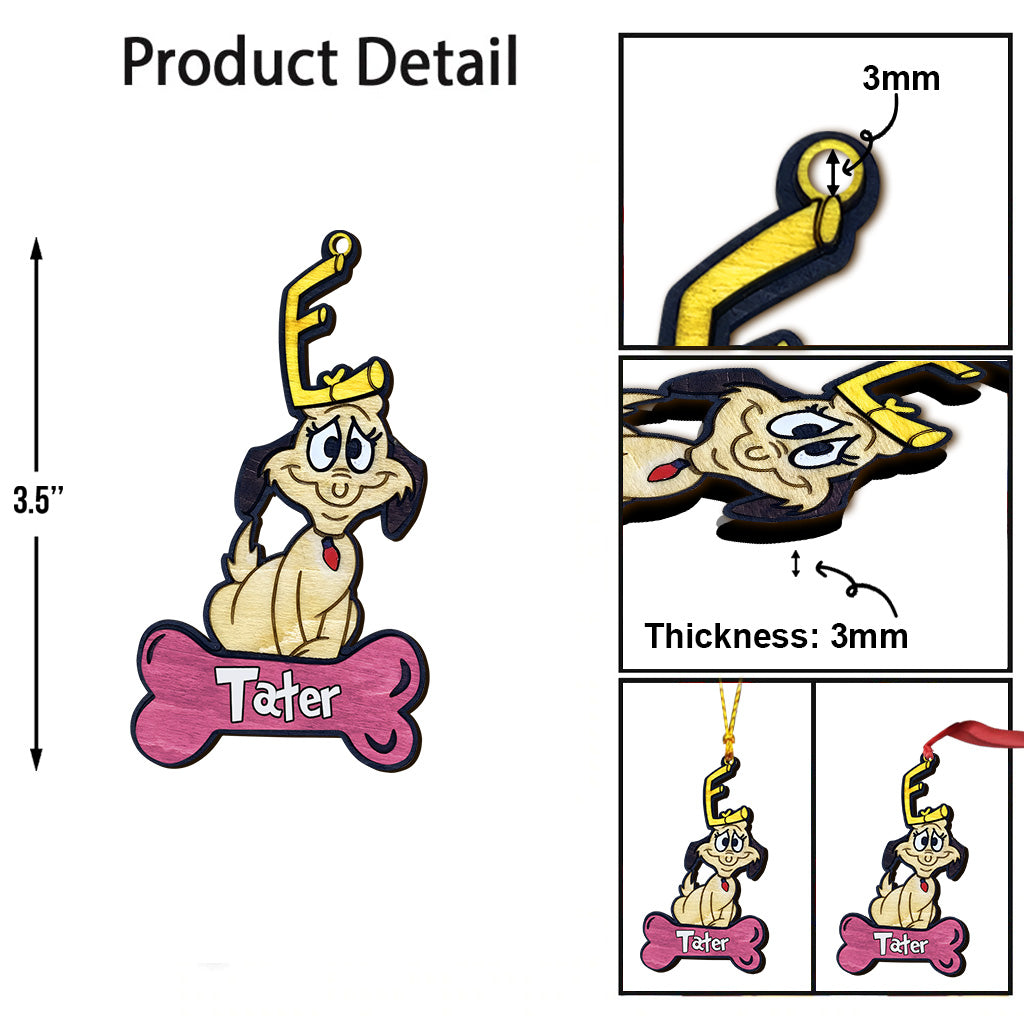 Le Chien - Ornement de Noël personnalisé en forme d'étole