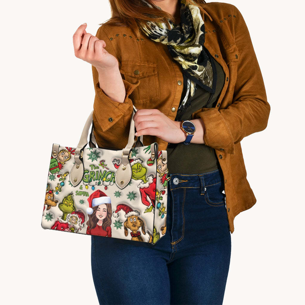 Any Name - Personalized Leather Handbag
