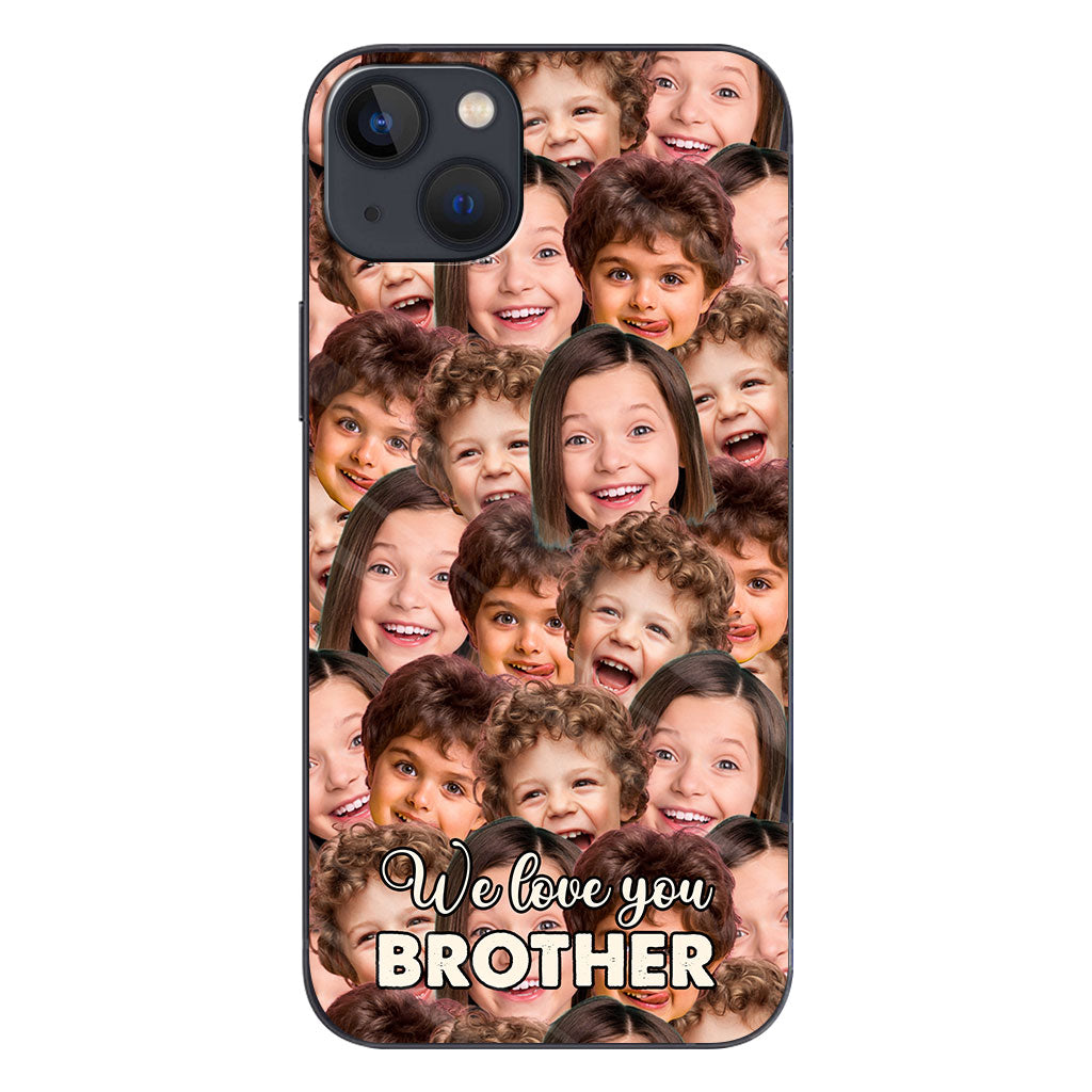 Je t'aime papa - Cadeau pour papa, grand-mère, grand-père, maman, oncle, tante, frère, sœur, fils, fille, petite-fille, petit-fils, mari, femme, petit ami, petite amie - Coque de téléphone personnalisée