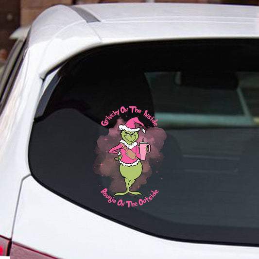 Grincheux à l'intérieur - Autocollant complet « Noël volé »