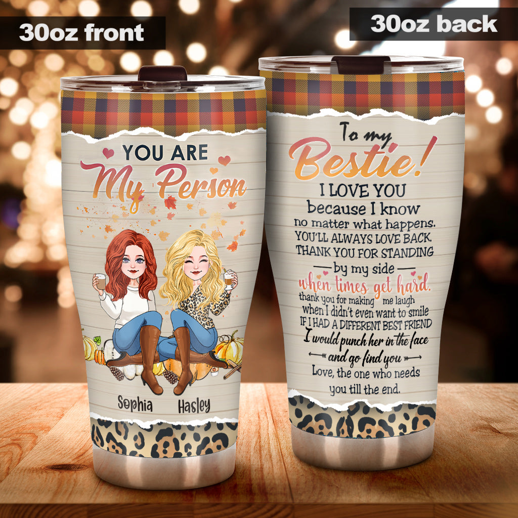Tu es ma personne - Gobelet personnalisé pour ma meilleure amie