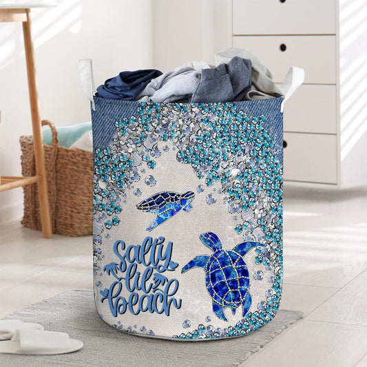 Panier de rangement personnalisé Turtle Bling - Tortue