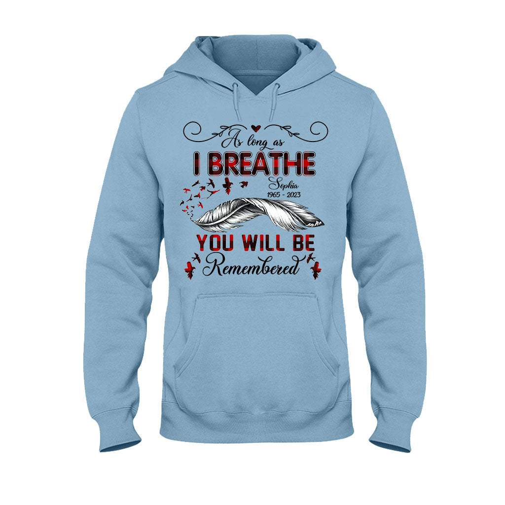 On se souviendra de toi - T-shirt et sweat à capuche commémoratifs personnalisés