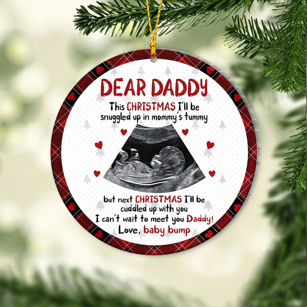 Cadeau de Noël pour futur papa - Cadeau pour nouveau papa - Ornement personnalisé
