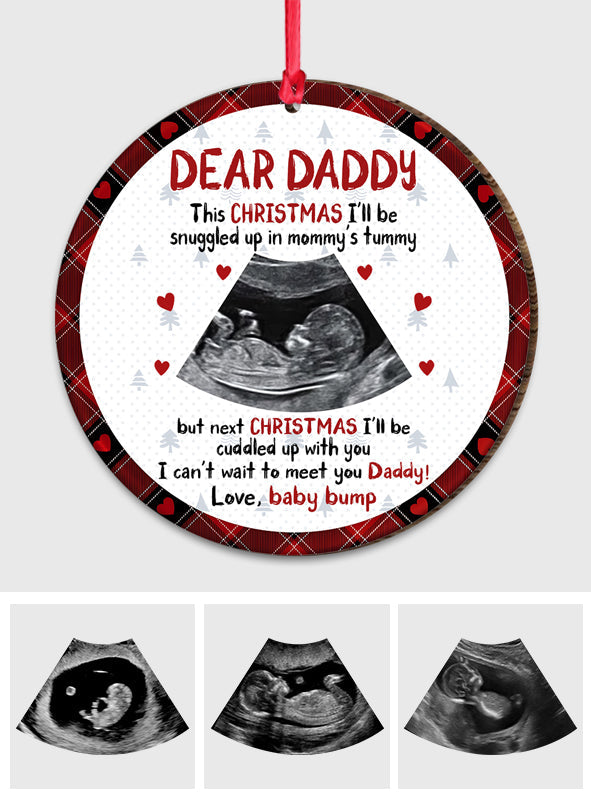 Cadeau de Noël pour futur papa - Cadeau pour nouveau papa - Ornement personnalisé