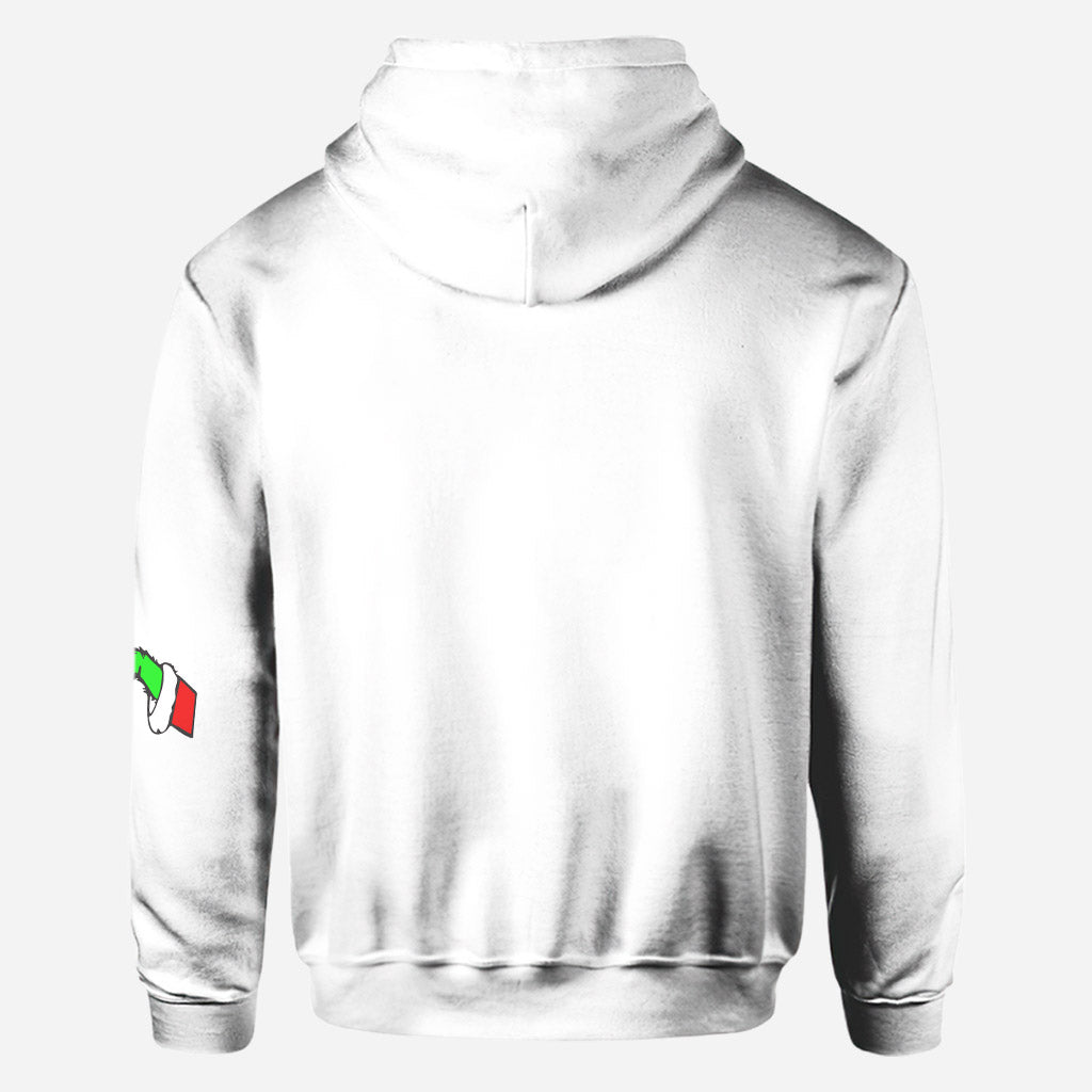 Personalized Christmas Hoodie For Mom - Personalized Stole Christmas All Over Shirt