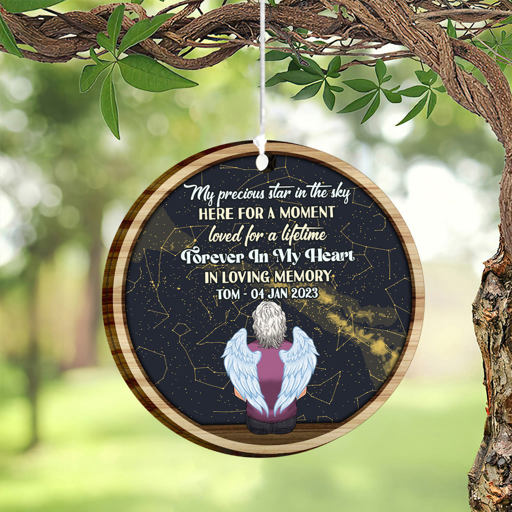 When I Look At The Stars - Personalized Memorial Wind Chime