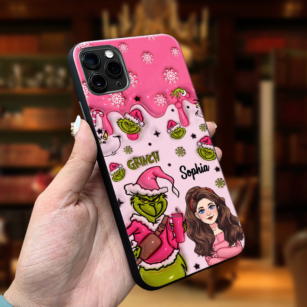 In My Grinch Era - Personalized Stole Christmas Phone Case