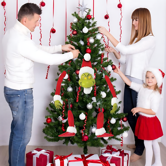 Stole Christmas Tree Topper Set