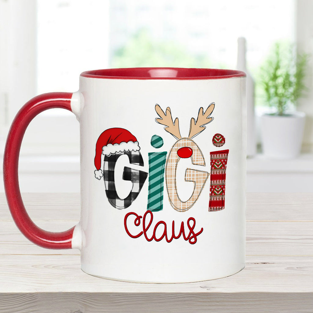 Mug personnalisé Gigi Claus - Grand-mère