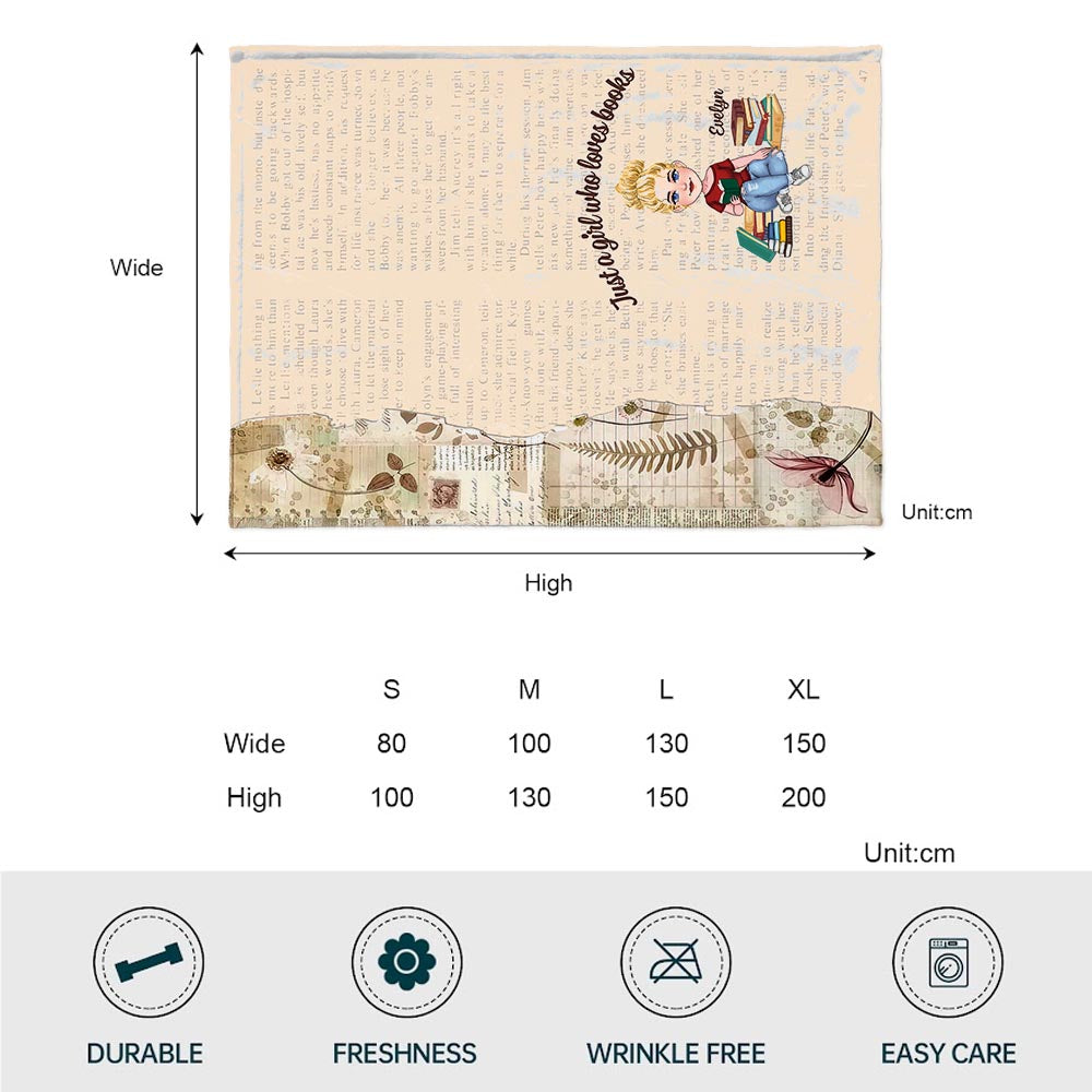 Voici ma couverture de lecture - Cadeau de lecture pour maman, fille, petite amie, épouse - Couverture personnalisée