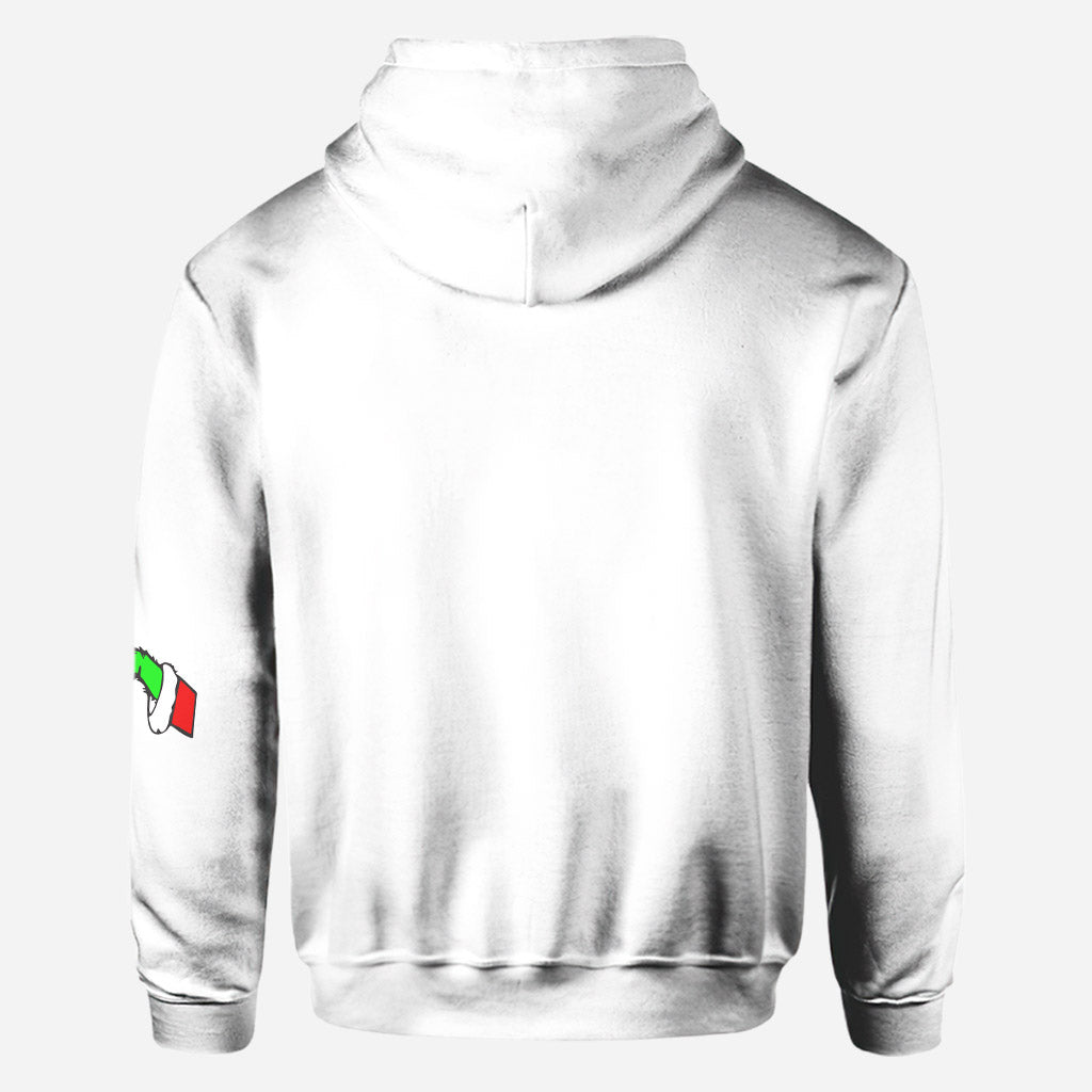 Personalized Christmas Hoodie For Mom - Personalized Stole Christmas All Over Shirt