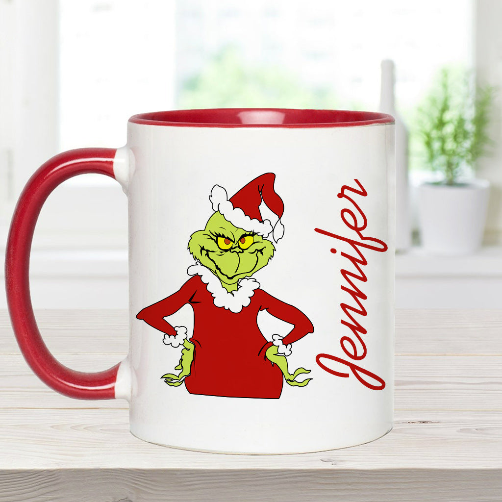 Je suis la méchante - Mug décoratif « J'ai volé Noël »