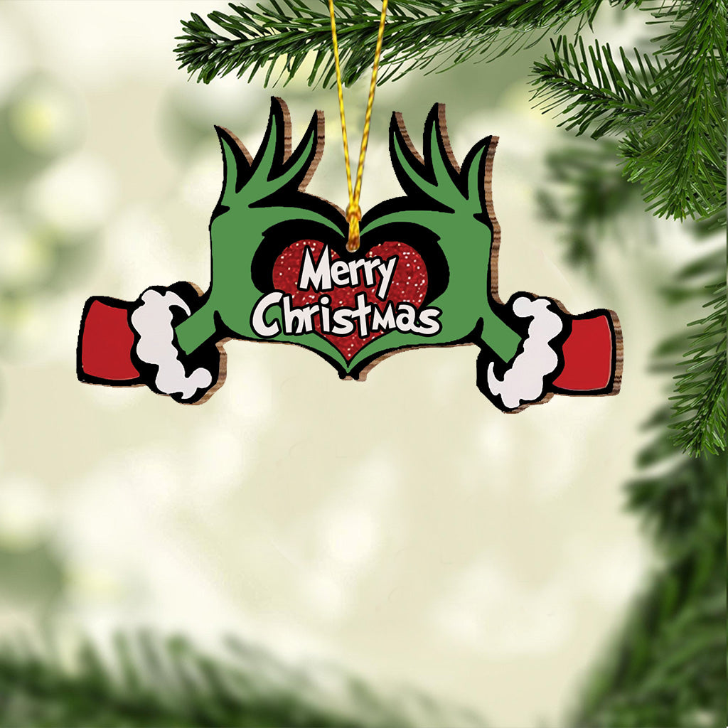 Merry Christmas - Personalized Stole Christmas Ornament