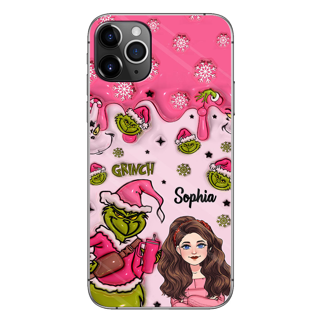In My Grinch Era - Personalized Stole Christmas Phone Case