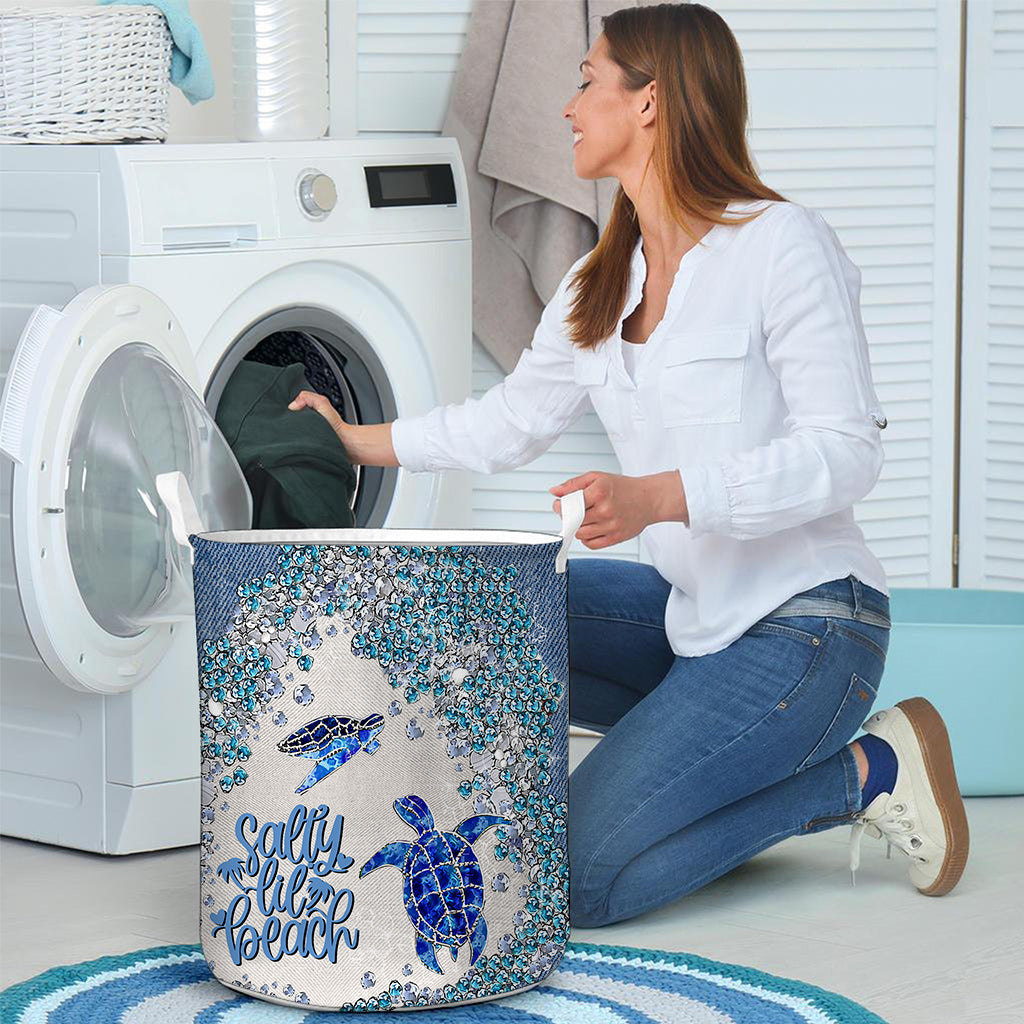 Panier de rangement personnalisé Turtle Bling - Tortue