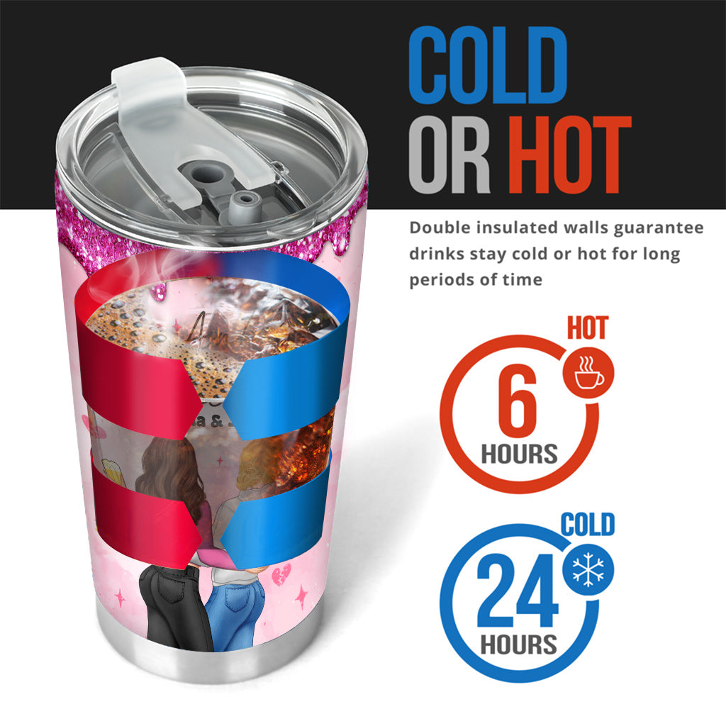 Club Anti-Saint-Valentin - Gobelet personnalisé pour meilleure amie