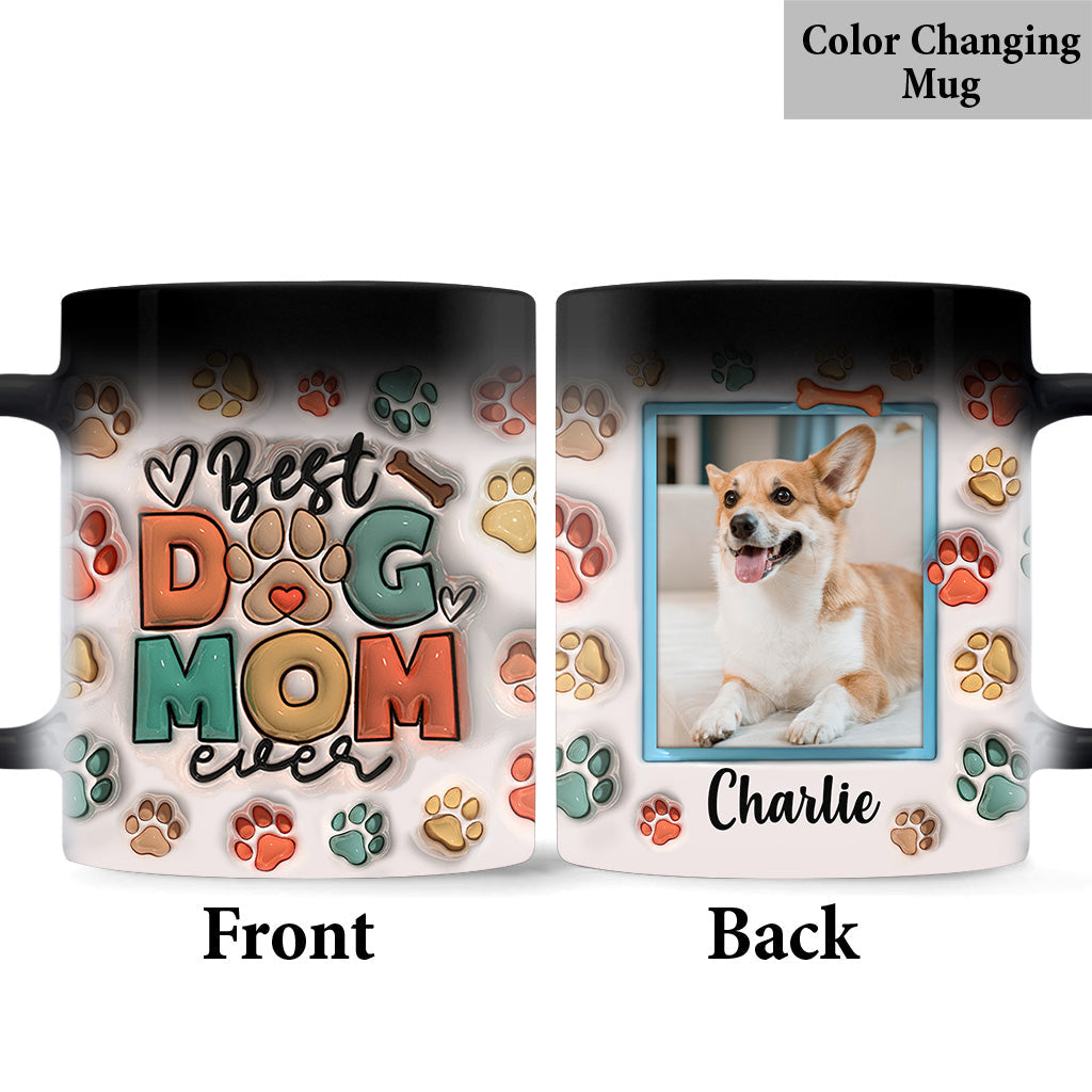 Lovely Dog/Cat Face - Personalized Dog Mug