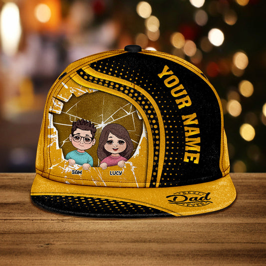Meilleur papa du monde - Casquette personnalisée pour papa