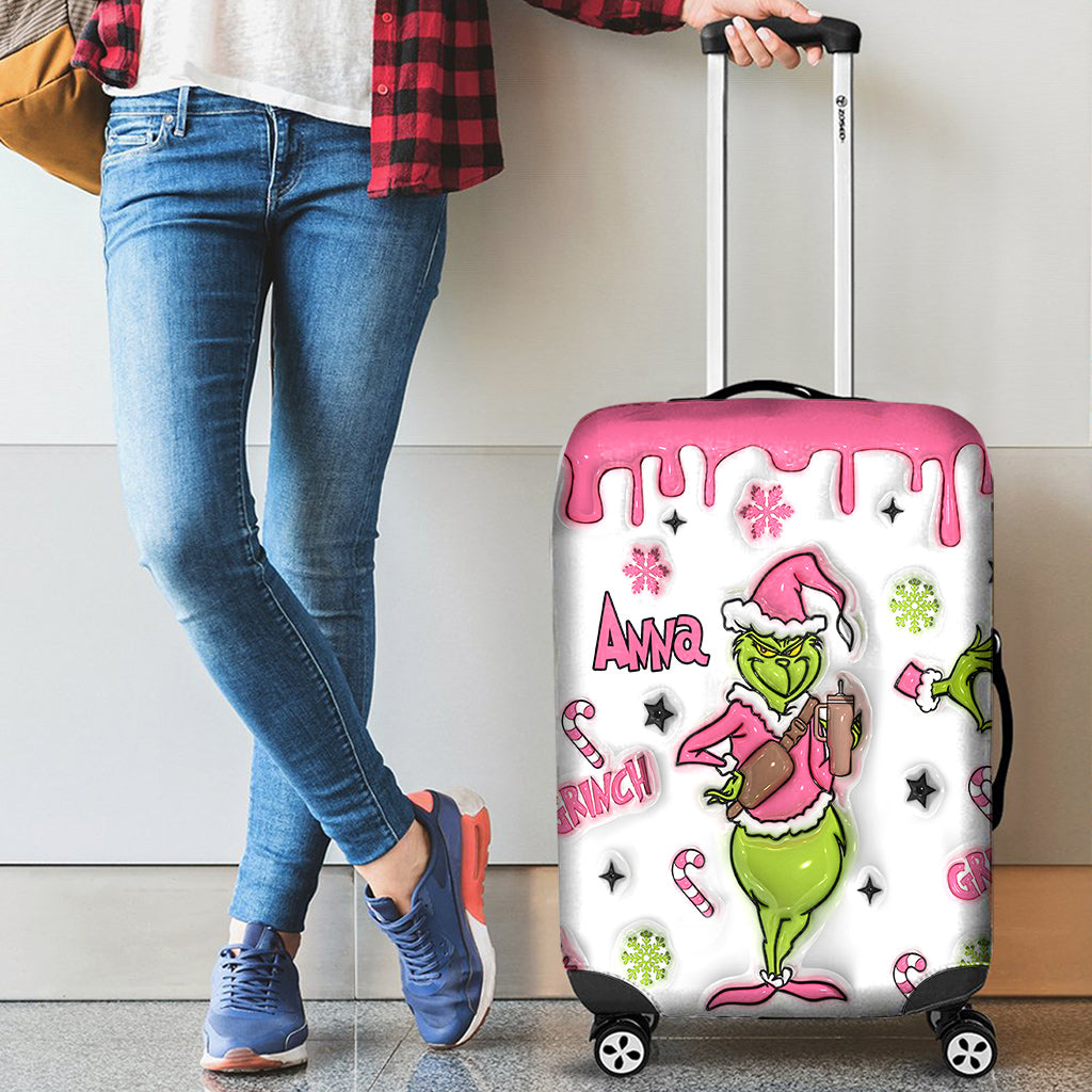 Je suis réservé(e) - Housse de valise personnalisée « Étole de Noël »