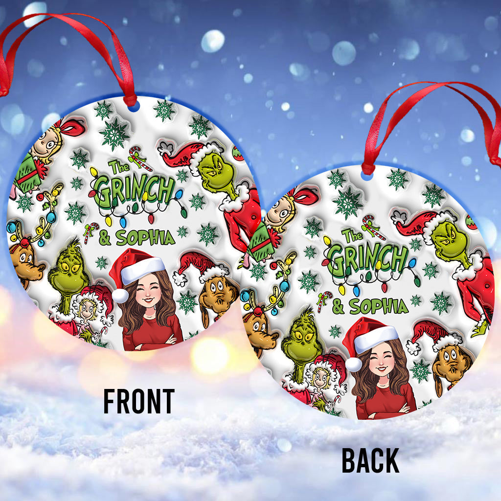 Merry Christmas - Personalized Stole Christmas Ornament