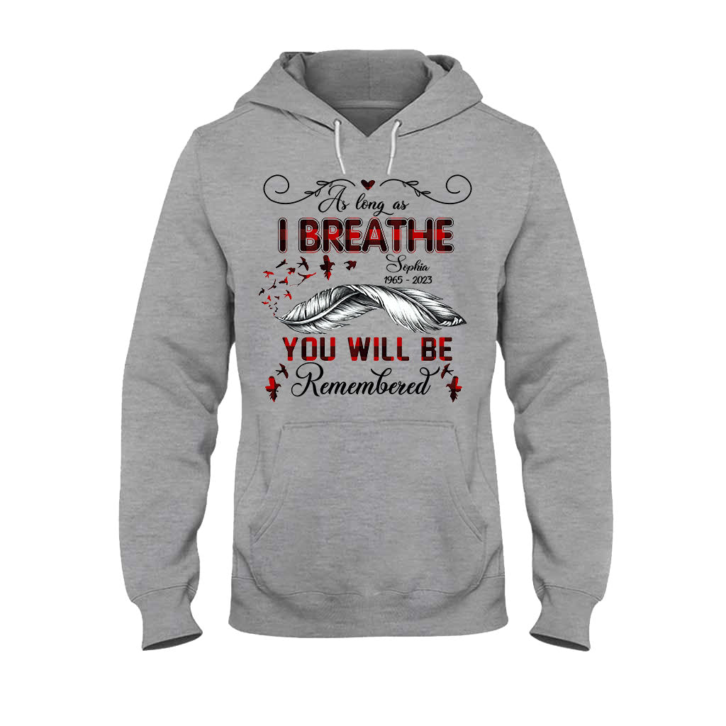 On se souviendra de toi - T-shirt et sweat à capuche commémoratifs personnalisés