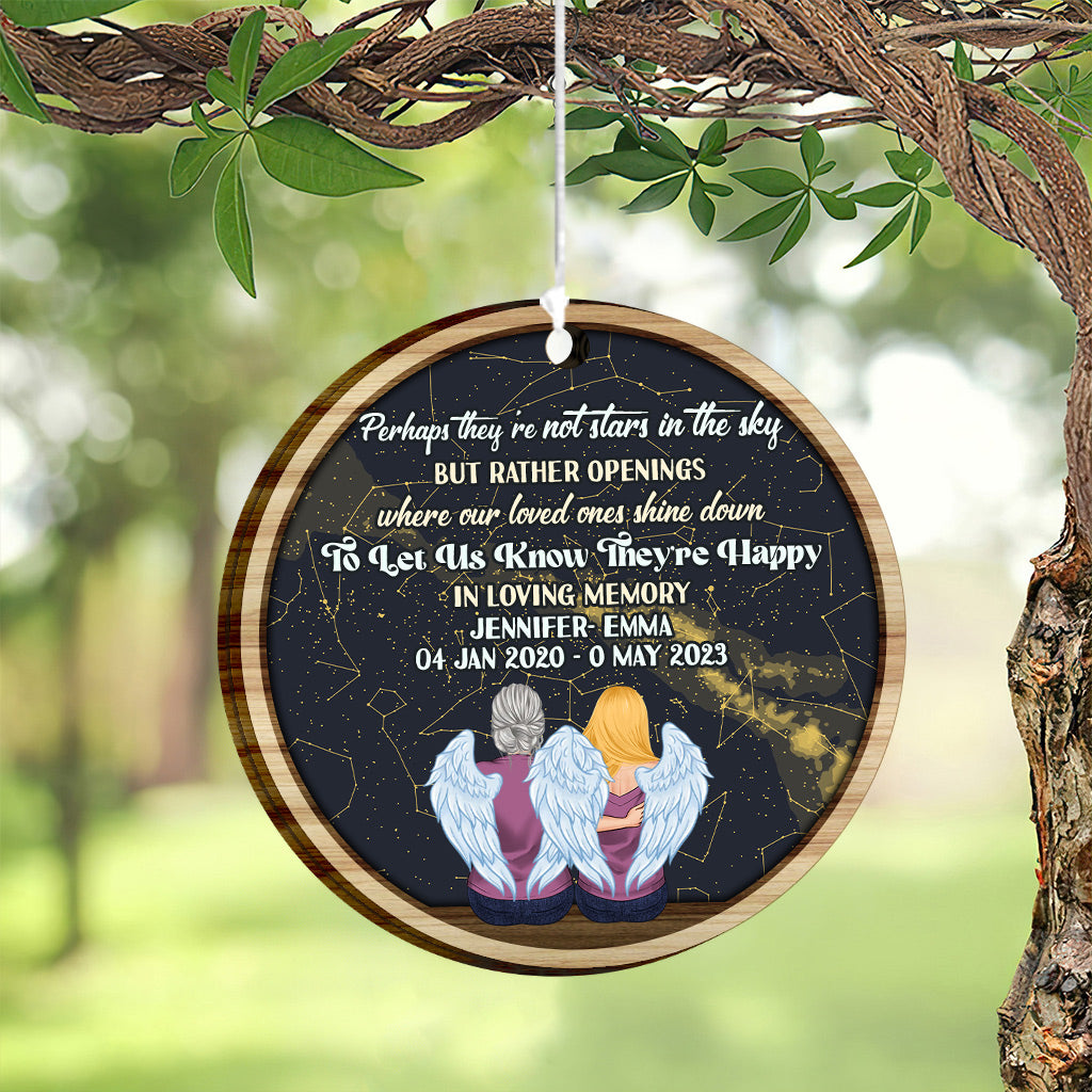 When I Look At The Stars - Personalized Memorial Wind Chime