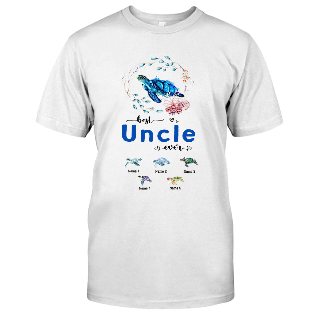 Meilleure mamie du monde - Cadeau tortue pour grand-mère, grand-père, maman, papa, oncle, tante - T-shirt et sweat à capuche personnalisés