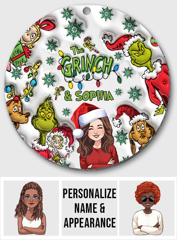 Merry Christmas - Personalized Stole Christmas Ornament