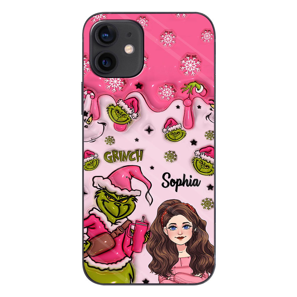 In My Grinch Era - Personalized Stole Christmas Phone Case