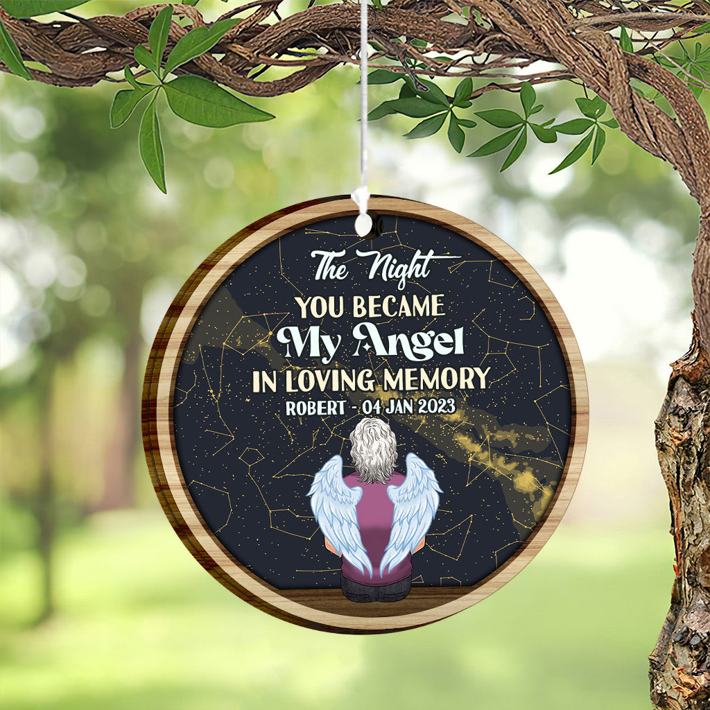 Quand je regarde les étoiles - Carillon commémoratif personnalisé