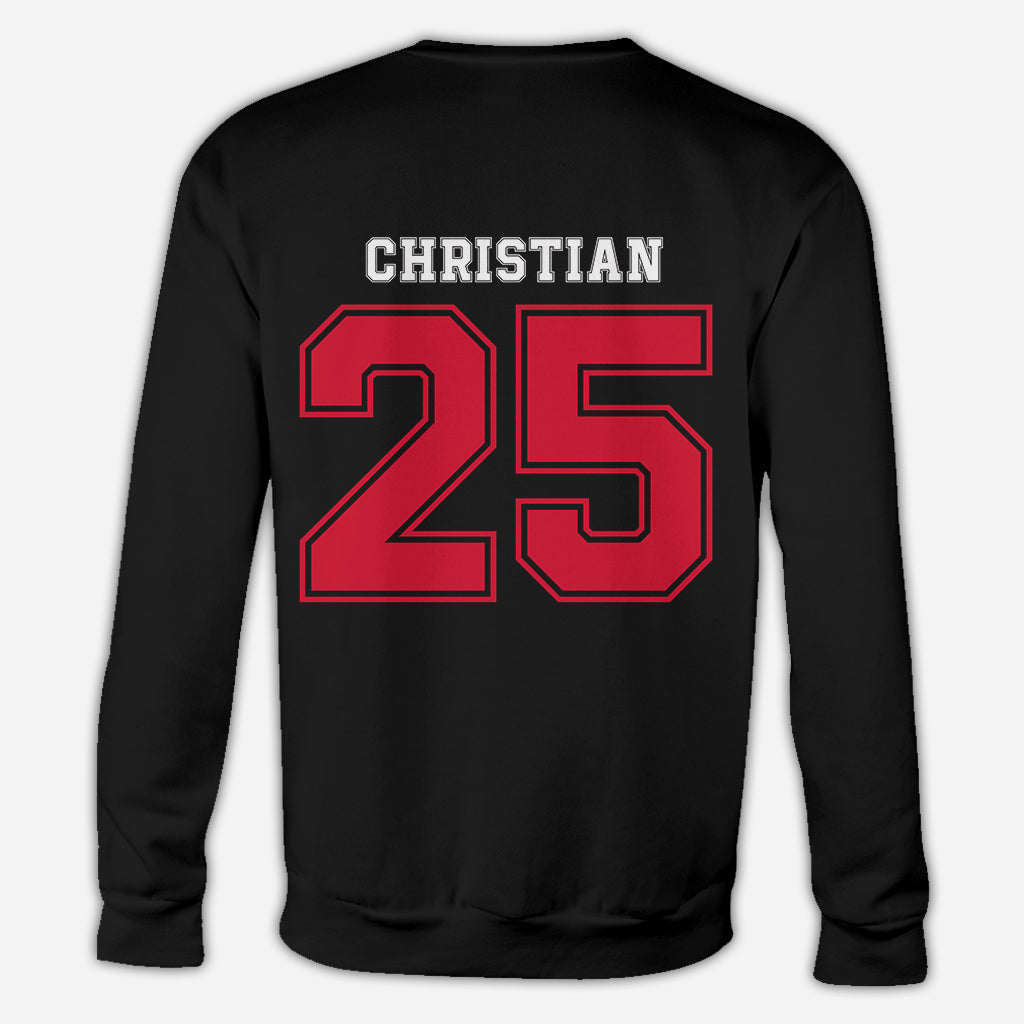 Mon joueur préféré - T-shirt de baseball personnalisé intégral
