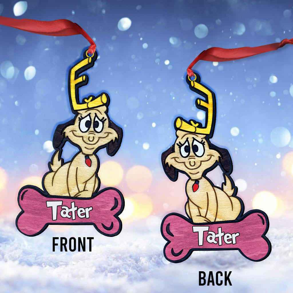 Le Chien - Ornement de Noël personnalisé en forme d'étole