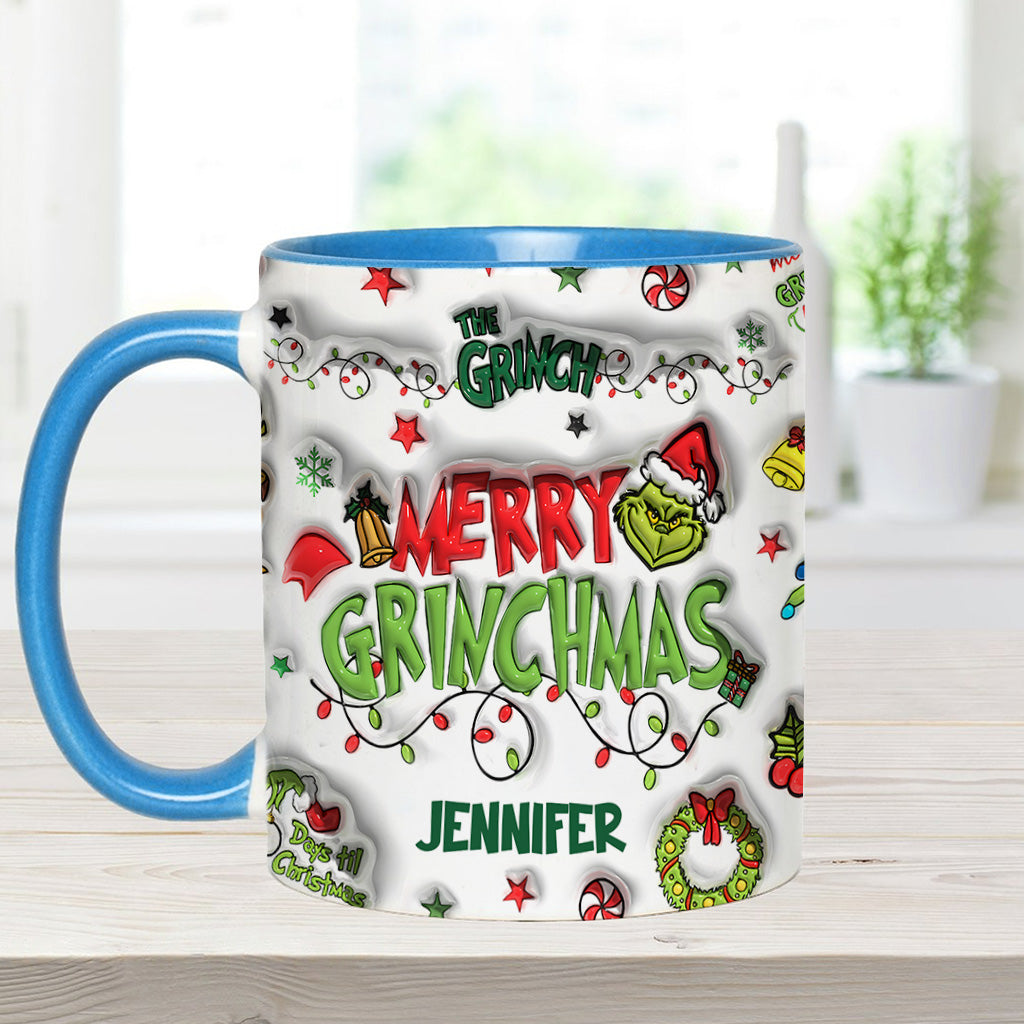 I'm Booked - Personalized Stole Christmas Accent Mug