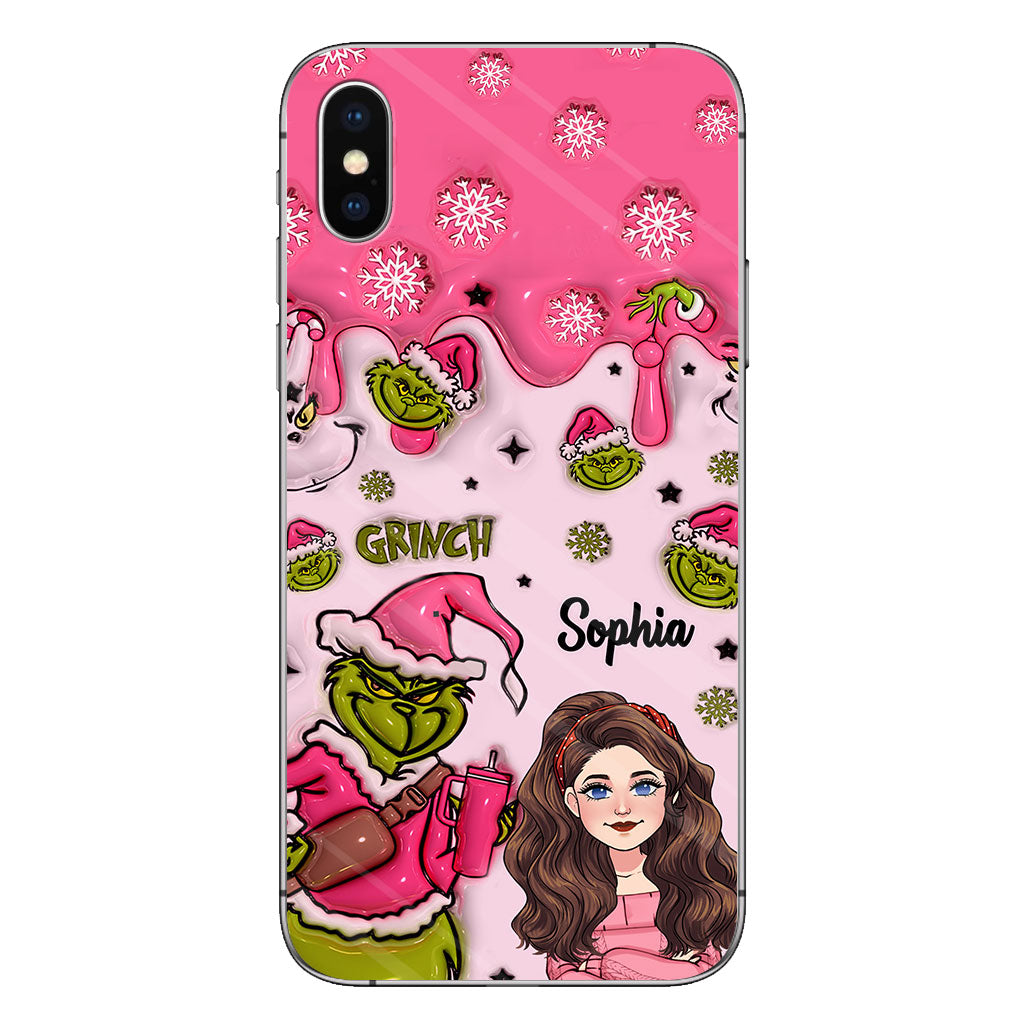In My Grinch Era - Personalized Stole Christmas Phone Case