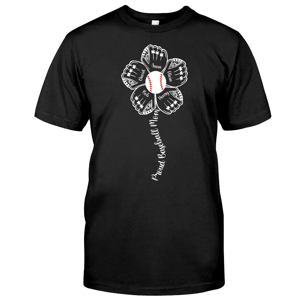 Fière famille de baseball - T-shirt et sweat à capuche de baseball personnalisés