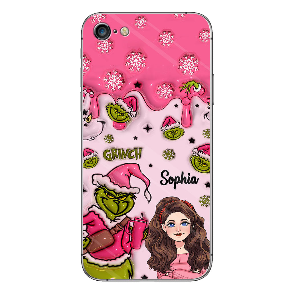 In My Grinch Era - Personalized Stole Christmas Phone Case