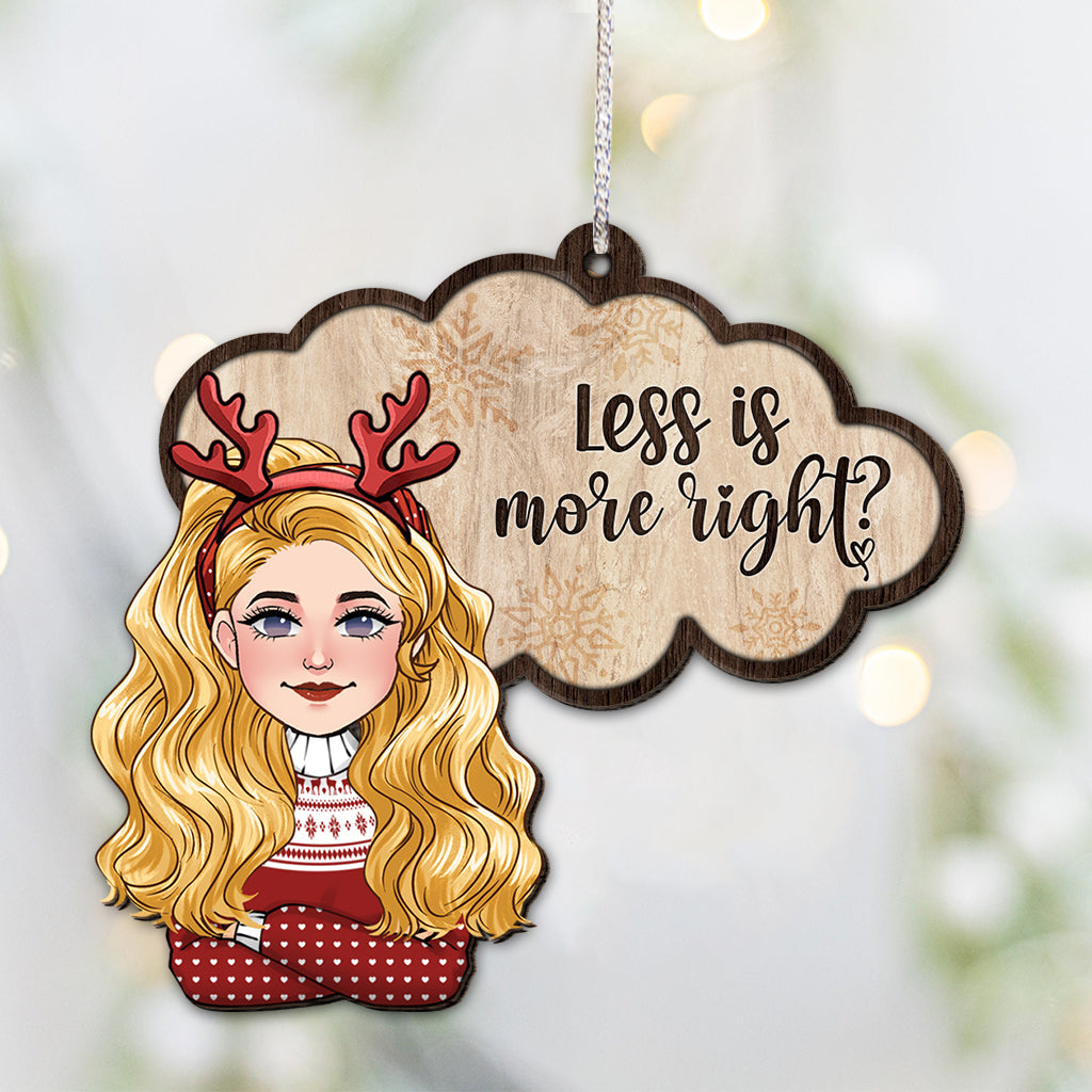 Time To Lower Your Expectations - Personalized Bestie Ornament