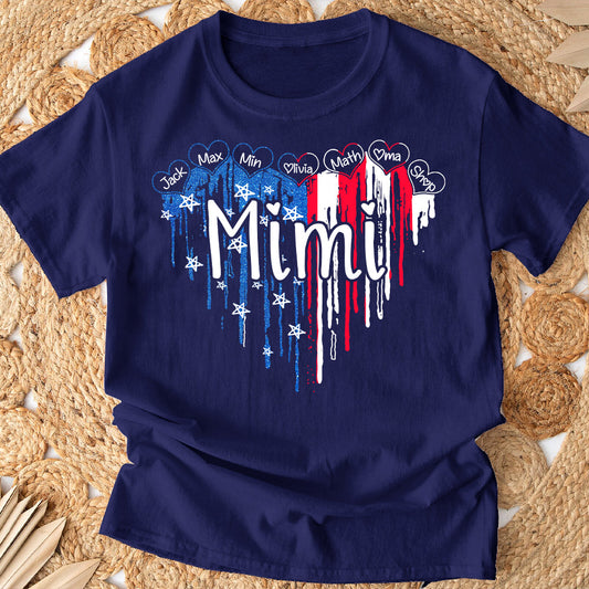 My Grandkids - Personalized Grandma T-shirt & Hoodie