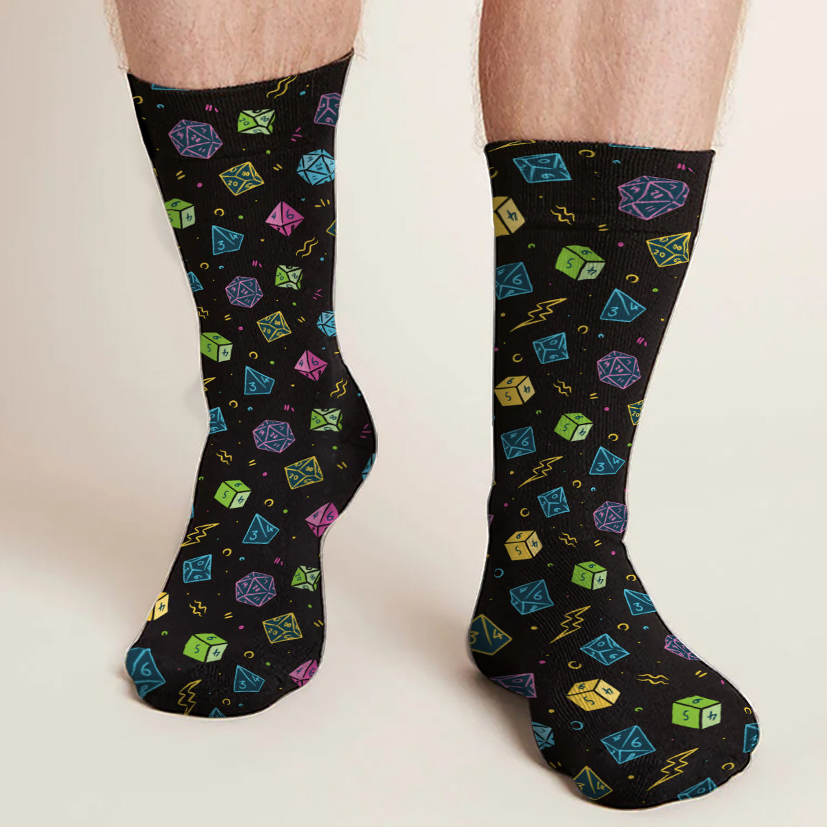 Dungeon Dad - Chaussettes RPG personnalisées