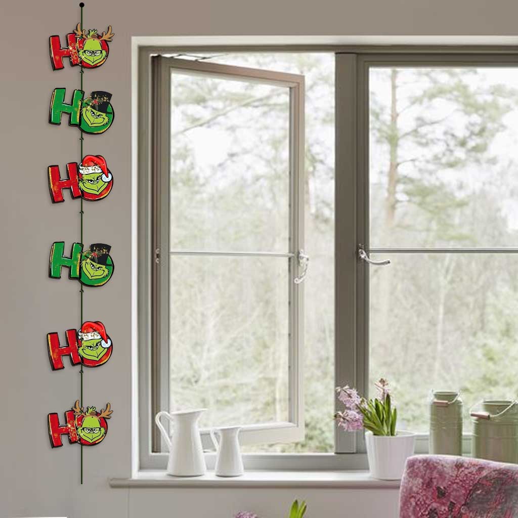 Ho Ho Ho Green Mischief - Guirlande de Noël volée de 6 pièces