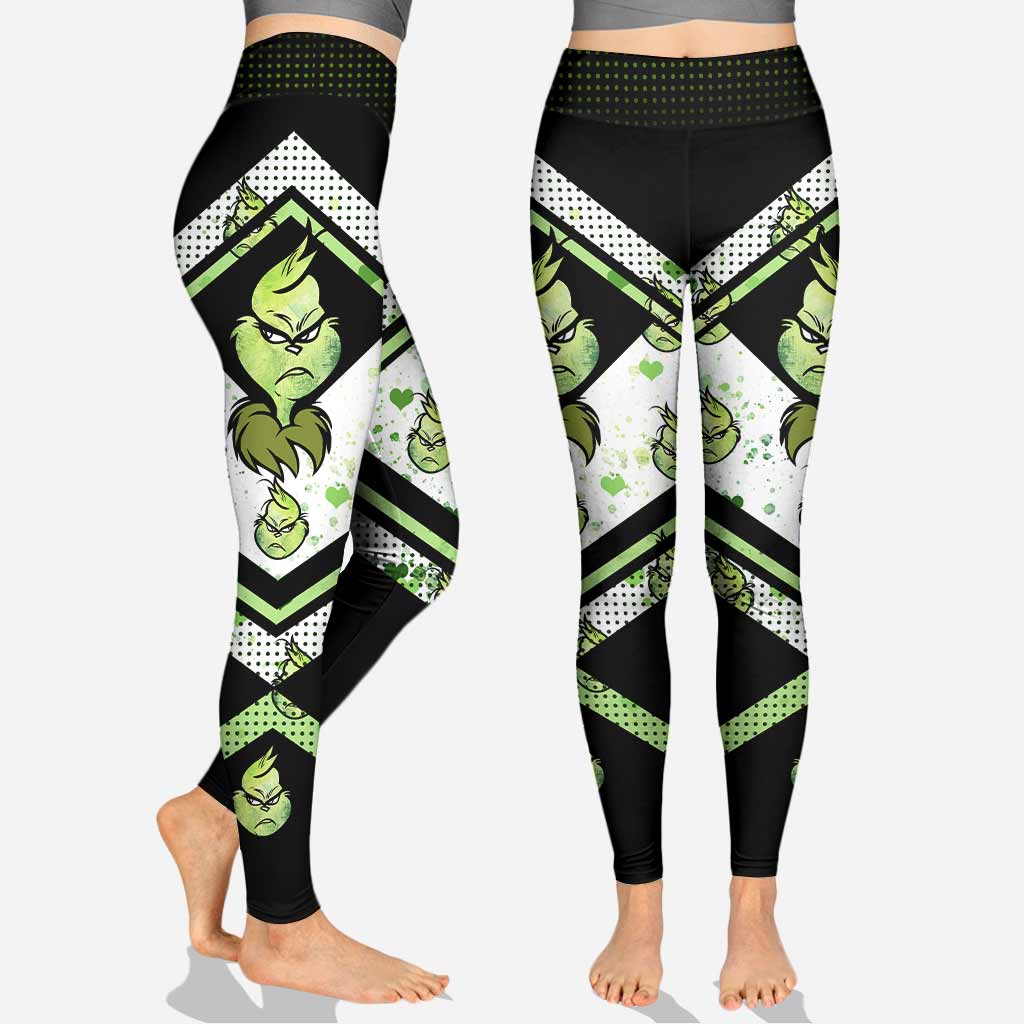 Ew Love Green Mischief - Personalized Hoodie And Leggings