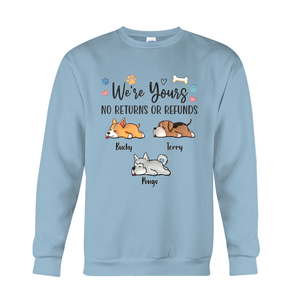Nous sommes à vous - T-shirt et sweat à capuche personnalisés pour chien