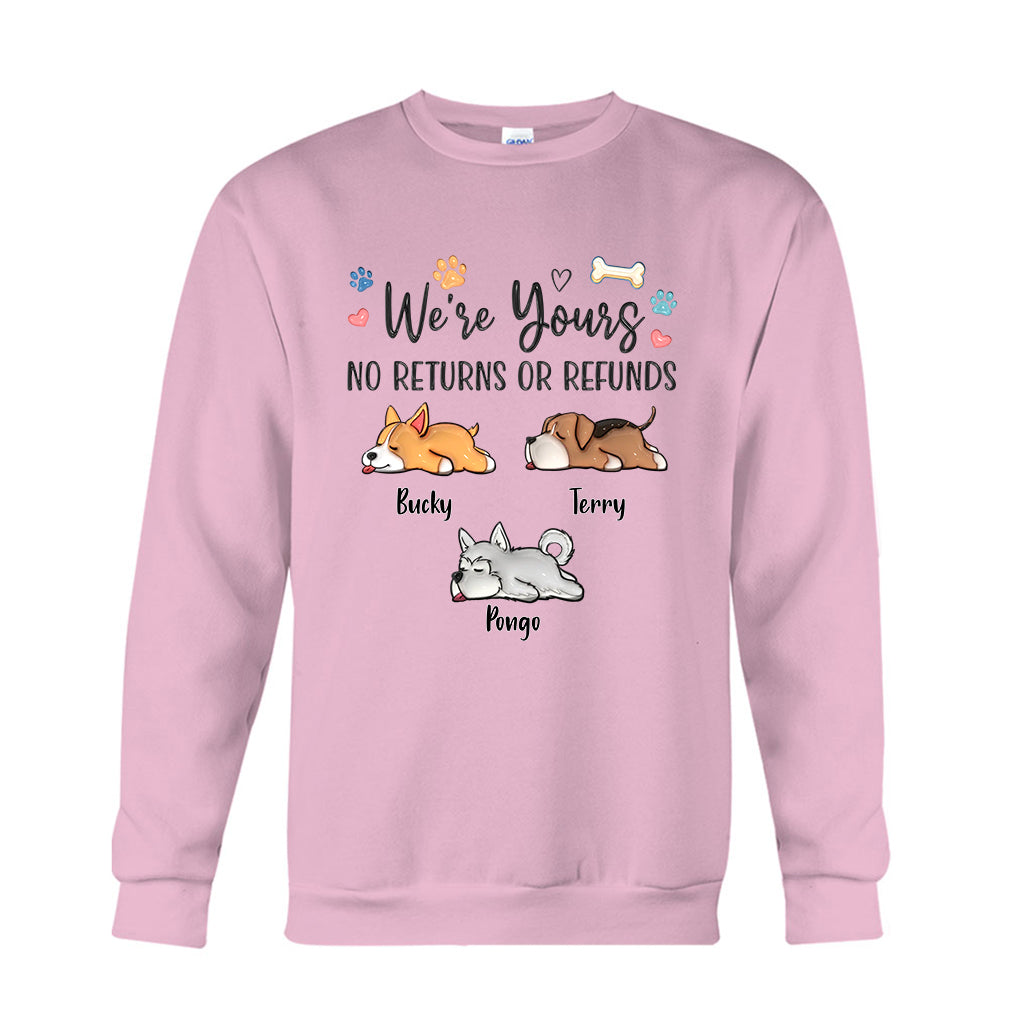 Nous sommes à vous - T-shirt et sweat à capuche personnalisés pour chien