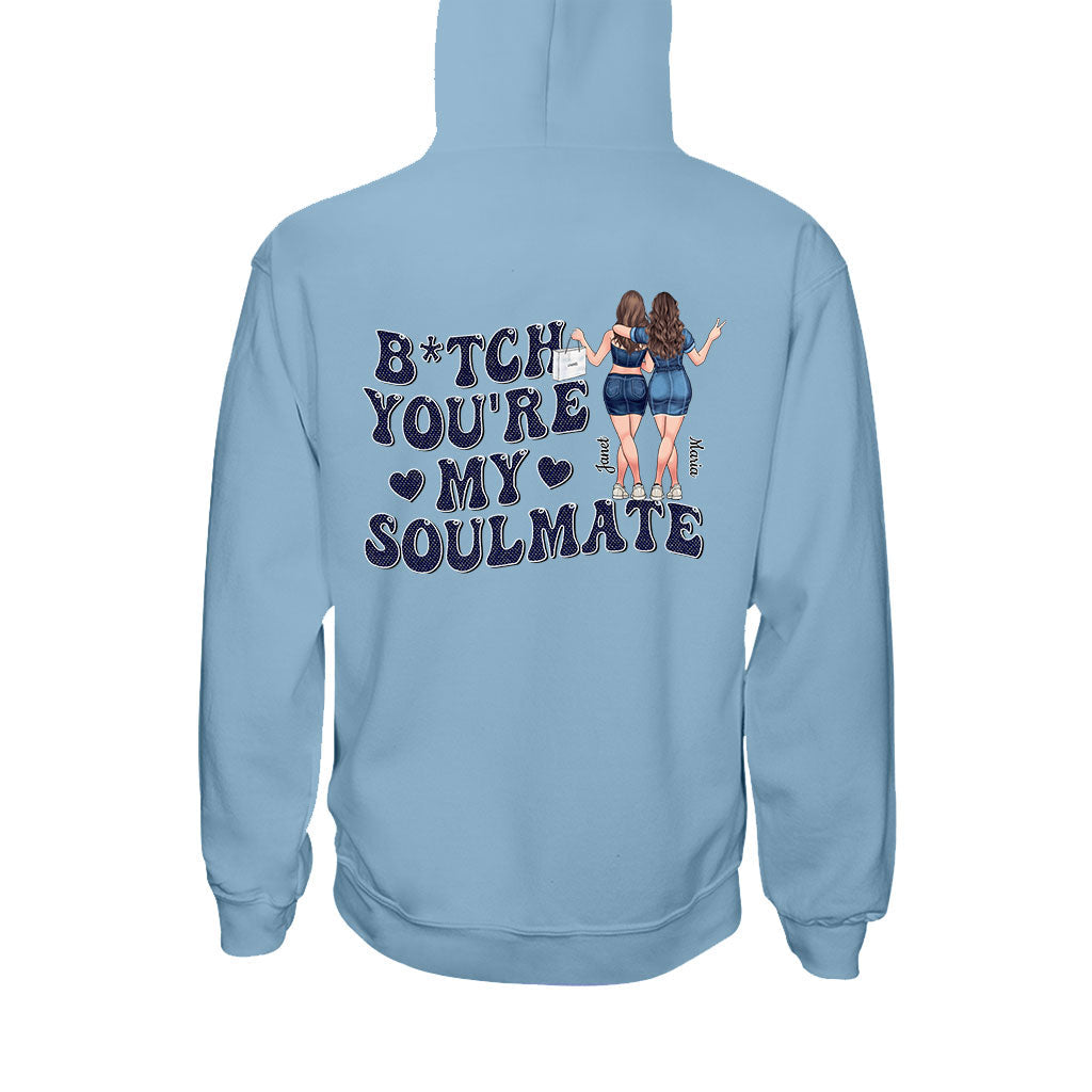 Tu es mon âme sœur - T-shirt et sweat à capuche personnalisés pour meilleure amie