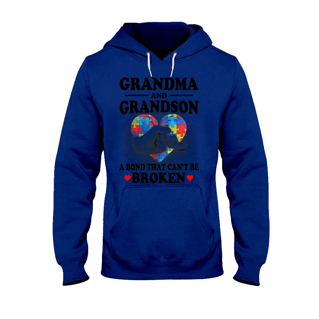 T-shirt et sweat à capuche « Grand-mère et petit-fils » pour la sensibilisation à l'autisme (06/2021)