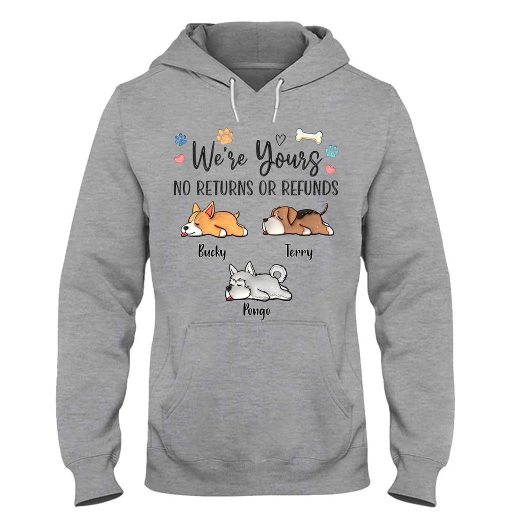 Nous sommes à vous - T-shirt et sweat à capuche personnalisés pour chien