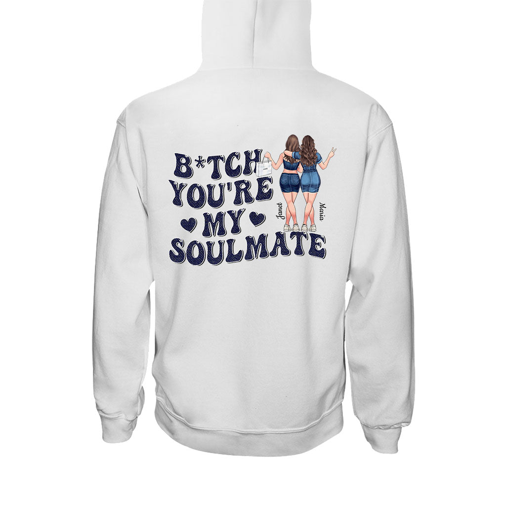 Tu es mon âme sœur - T-shirt et sweat à capuche personnalisés pour meilleure amie