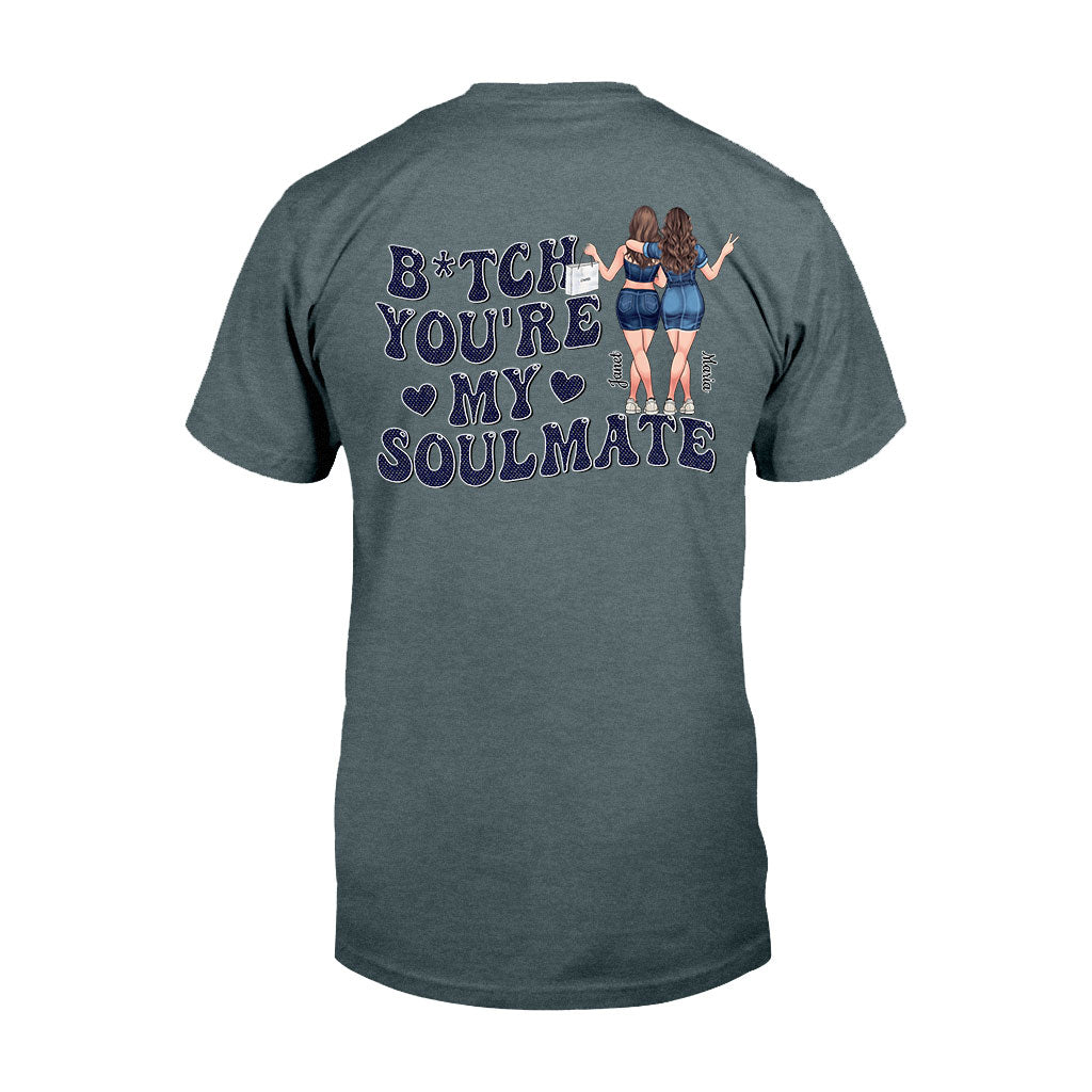 Tu es mon âme sœur - T-shirt et sweat à capuche personnalisés pour meilleure amie