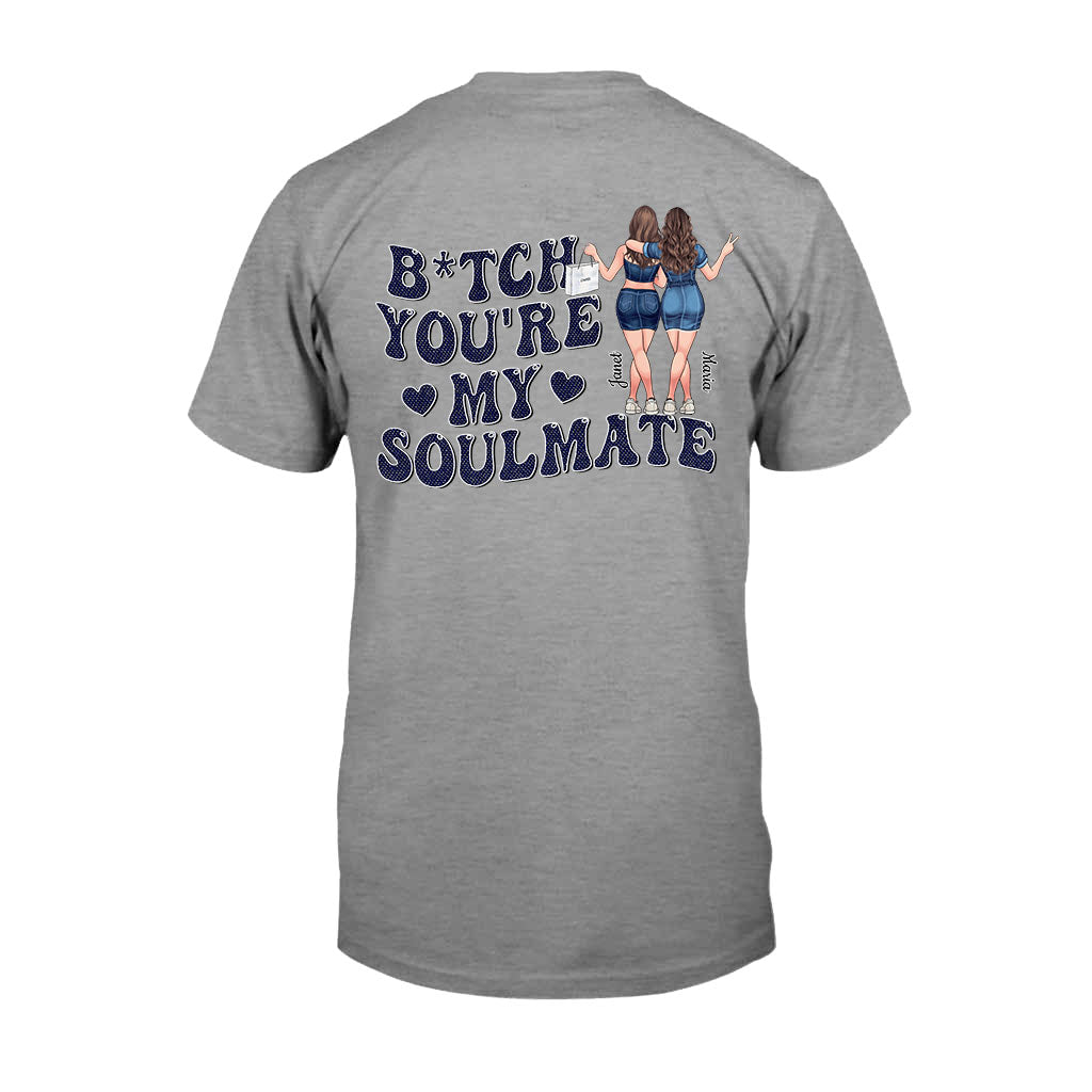 Tu es mon âme sœur - T-shirt et sweat à capuche personnalisés pour meilleure amie